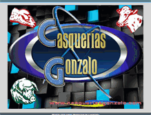 Tablet Screenshot of casqueriasgonzalo.com